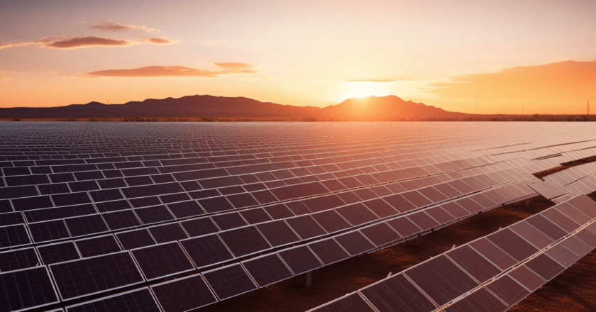 solar farm, renewable energy, clean energy